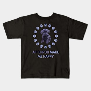 Affenpoo Make Me Happy Kids T-Shirt